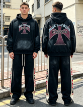 Vale Forever Choppers Gothic Cross Tracksuit Set