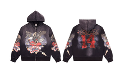Vale Forever Nostalgia Eagle Graphic Tracksuit Set