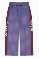 Vale Forever Purple Tie-Dye Varsity Sweatpants