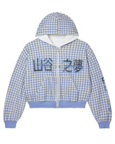 Vale Forever Reverso Thermal Zip Up Hoodie Blue