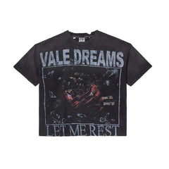 Vale Forever Red Dress Let Me Rest Tee Black