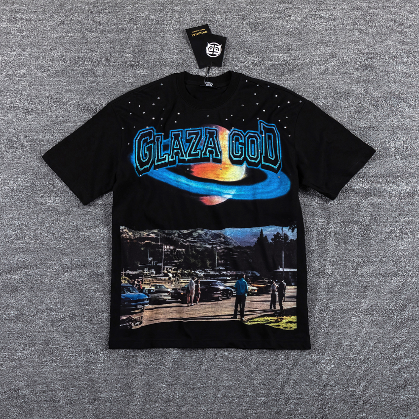 GLAZA GOD Memories from the Future Graphic T-Shirt