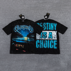 GLAZAGOD Destiny Is a Choice Graphic T-Shirt