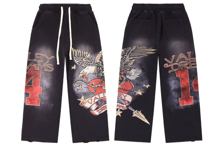 Vale Forever Nostalgia Eagle Graphic Tracksuit Set