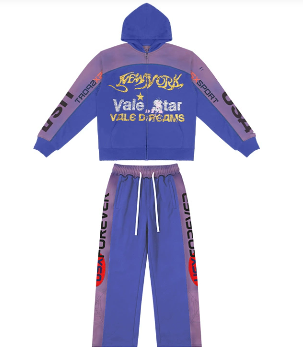 Vale Forever New York Star Blue Colorblock Set