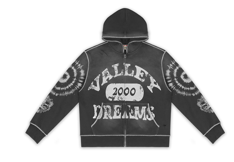 Vale Forever Black Valley 2000 Vintage Tracksuit Set