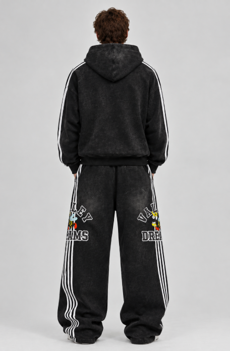 Valley Dreams Vintage Wash Bee Tracksuit Set