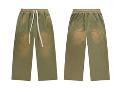 Vale Forever Olive Cross Vintage Tracksuit Set