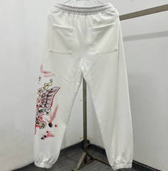 Vale Forever Off-White Eagle Graphic Joggers