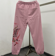 Vale Forever Dusty Pink Eagle Graphic Joggers