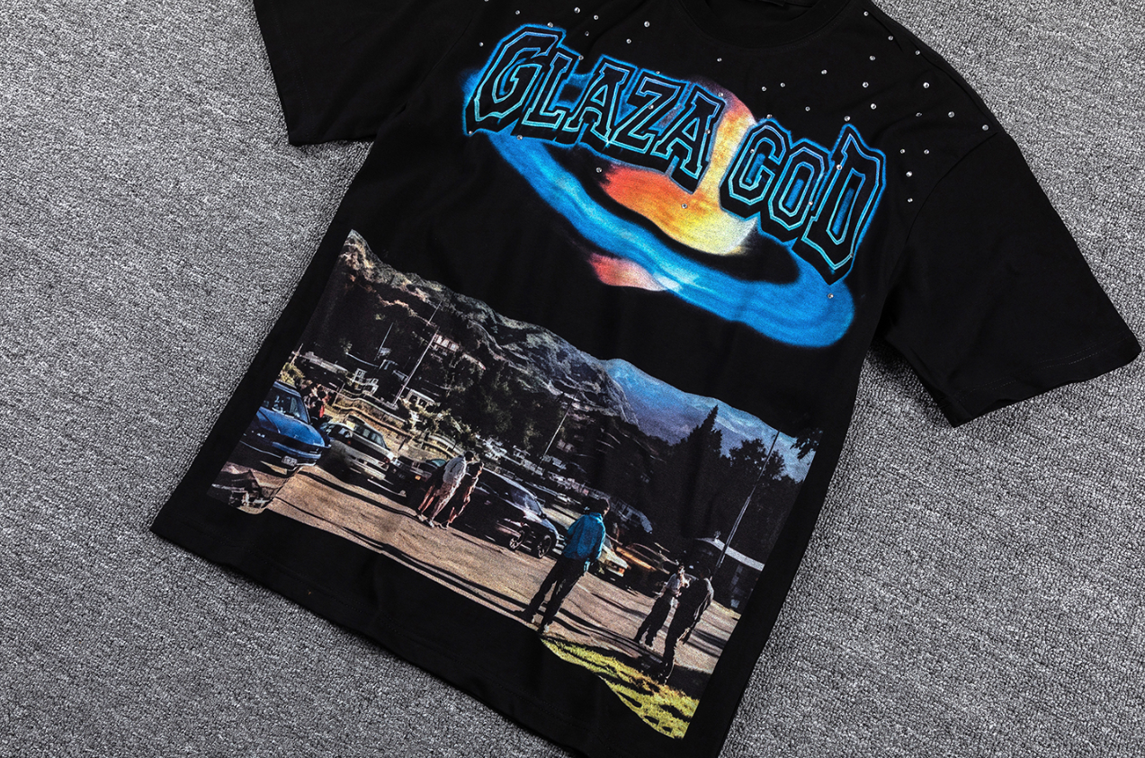 GLAZA GOD Memories from the Future Graphic T-Shirt