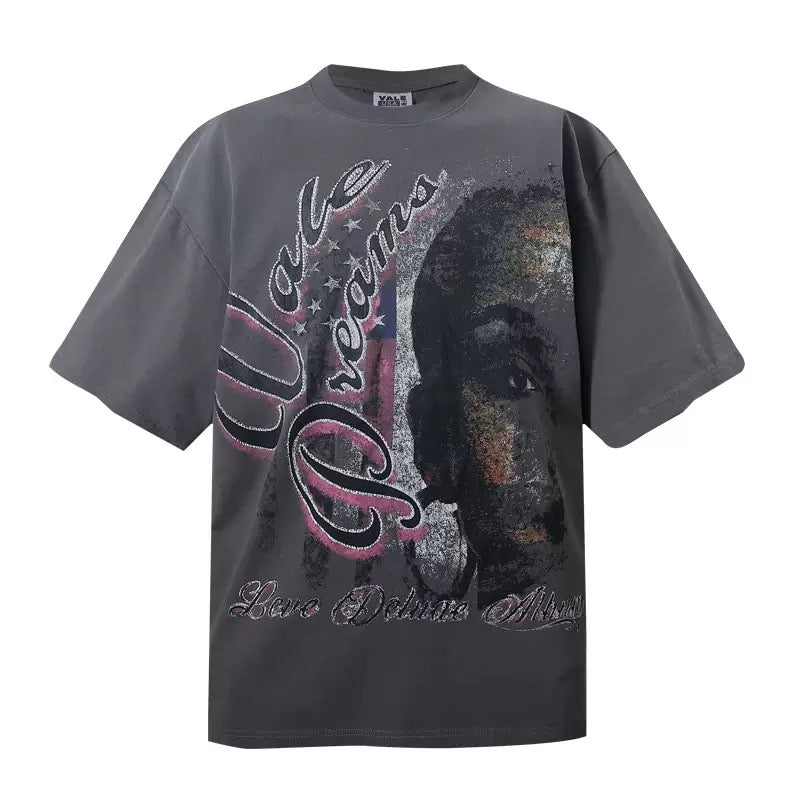 Vale Forever Taboo Bling Tee Grey