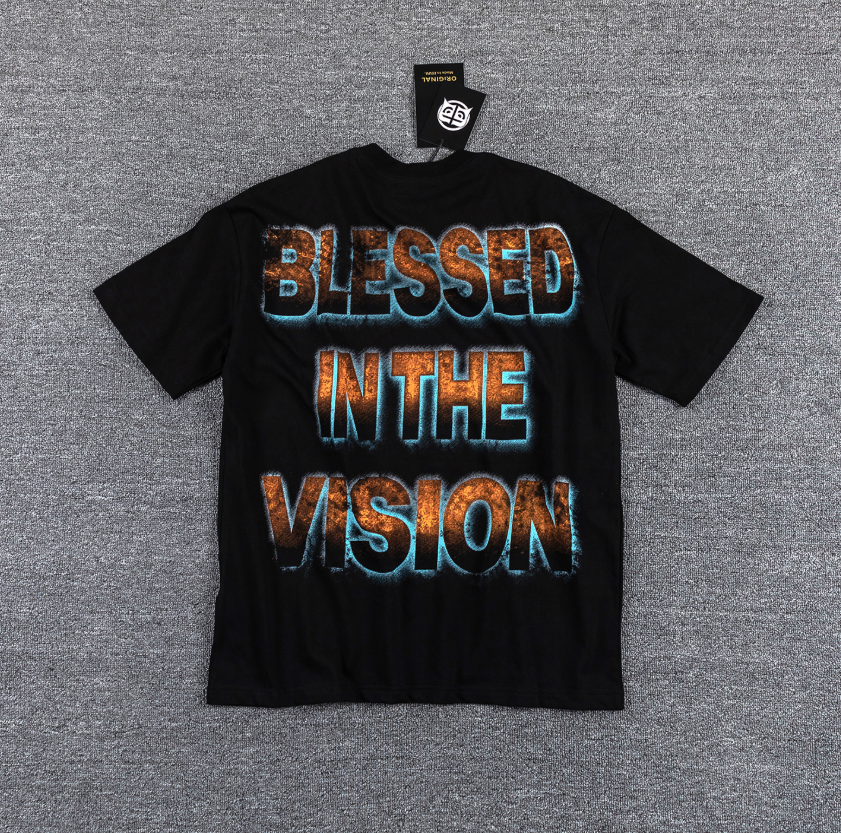 GLAZAGOD Blessed in the Vision Graphic T-Shirt