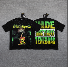 GLAZAGOD Vade Retro Tenebras Graphic T-Shirt