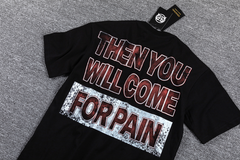 GLAZAGOD Welcome For Pain Red Cross Graphic T-Shirt
