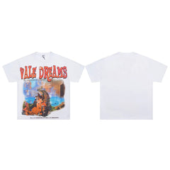 Vale Forever All Dogs Go To Heaven Tee White