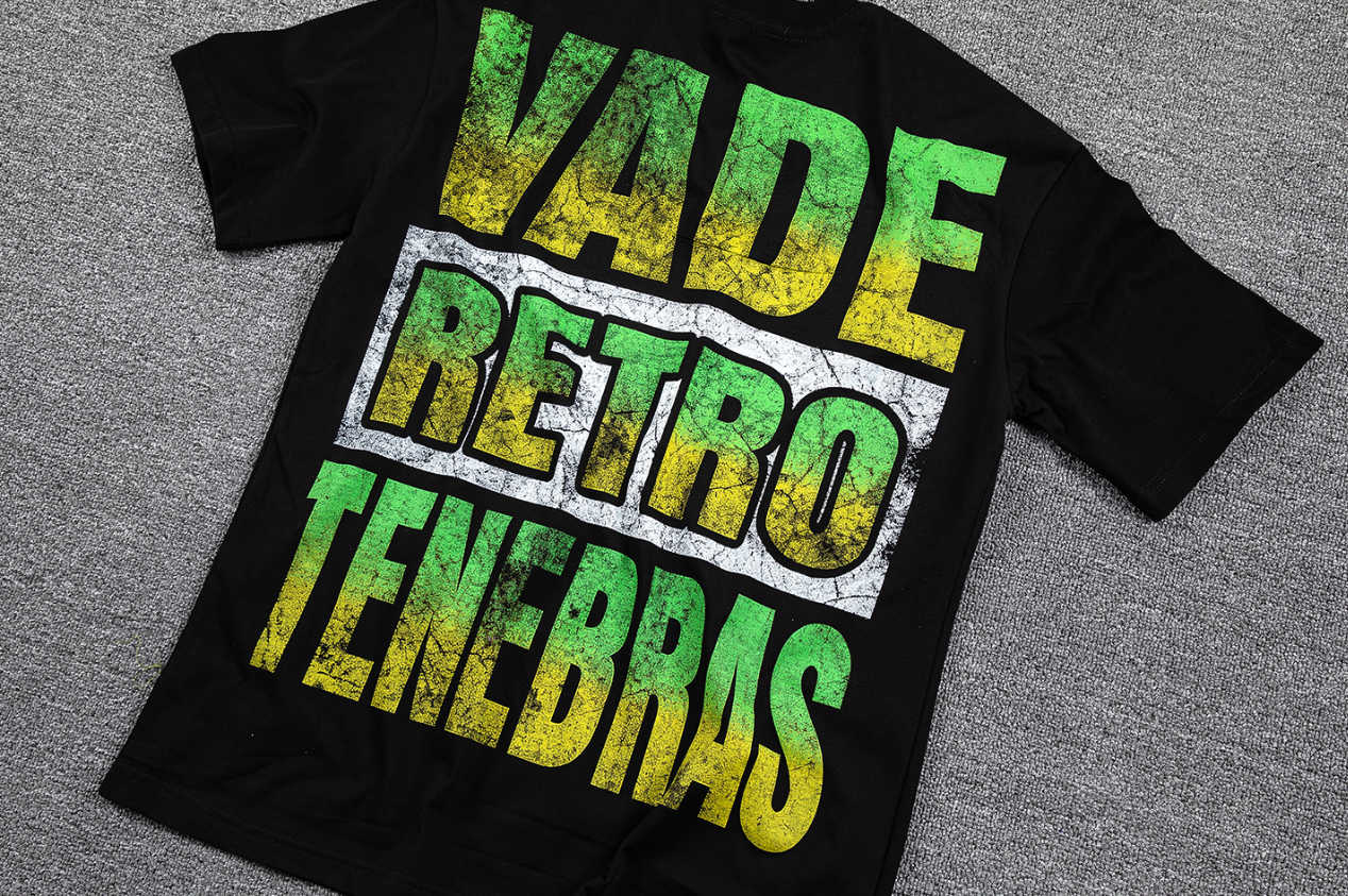 GLAZAGOD Vade Retro Tenebras Graphic T-Shirt