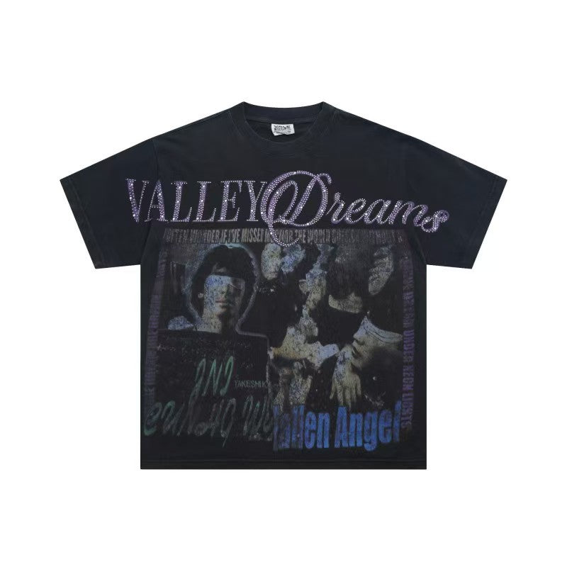 Vale Forever Fallen Bling Tee Black