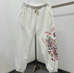 Vale Forever Off-White Eagle Graphic Joggers