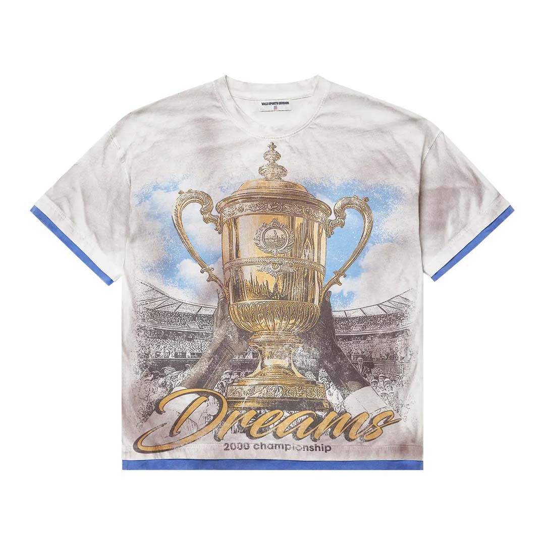 Vale Forever Champions League Tee White Blue