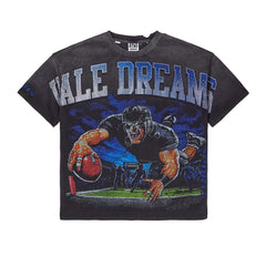 Vale Forever Gridiron Bling Tee Faded Black