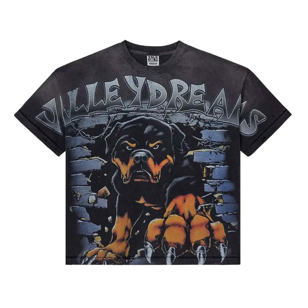 Vale Forever Rottweiler Big Tee Black
