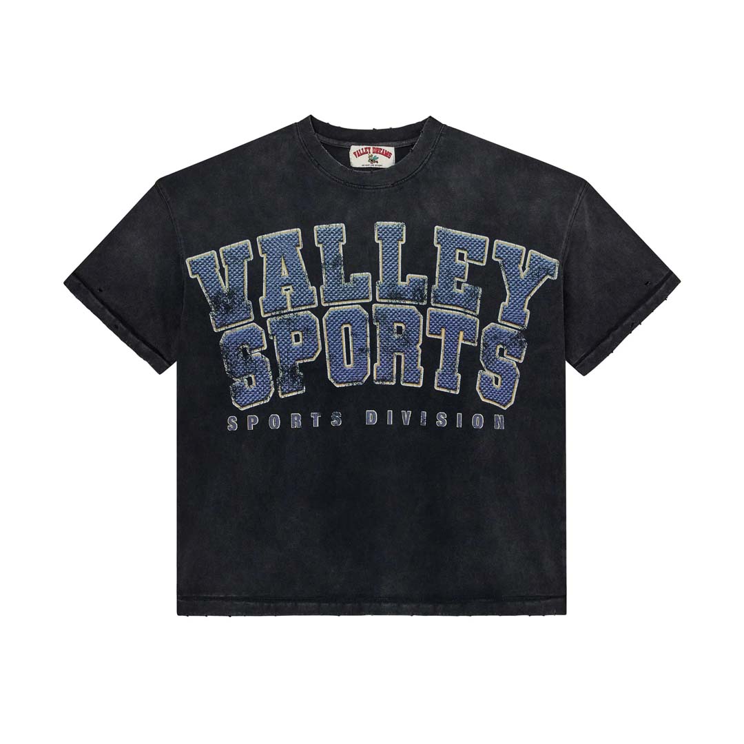 Vale Forever Sports Division Logo Tee Black